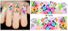 XF1378-1383 Butterfly Flower Water Nail Sticker