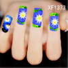 XF1372-1377 Flower Water Nail Sticker