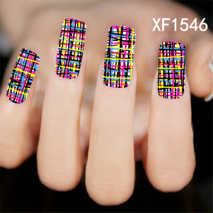 XF1546-1551 Water Nail Sticker