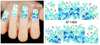 XF1408-1413 Flower Water Nail Sticker