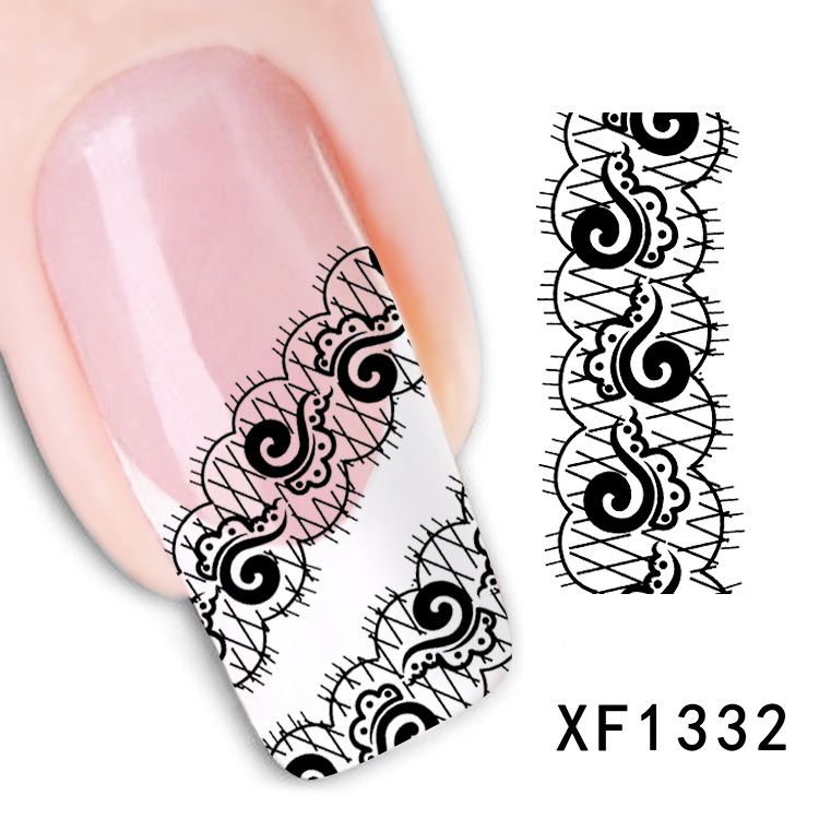 XF1331-1336 Water Nail Sticker