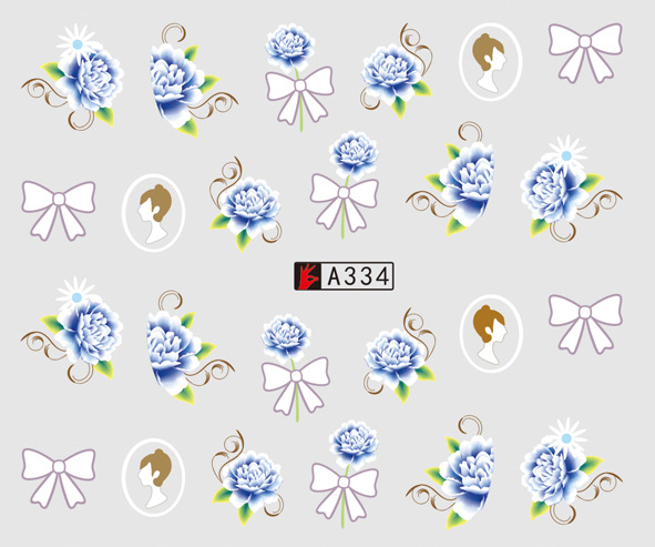 A331-336 Fashion Water Nail Sticker