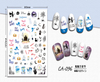 CA-096 3D Ghostly Halloween Nail Sticker