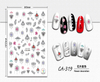 CA-319 3D Flower Decoration Nail Sticker