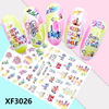 XF3026 3D Self Adhesive Words Nail Art Sticker 