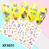 XF3031 3D Self Adhesive Nail Art Sticker 