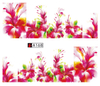 A163-168 Flower Water Nail Sticker