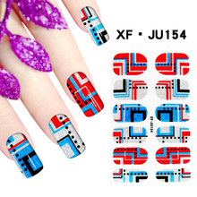JU154 Full Cover Nail Polish Sticker 