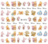 M+493-497 Disney Cartoon Water Nail Sticker 
