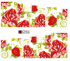 A091-096 Flower Water Nail Sticker