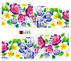 A085-090 Flower Water Nail Sticker