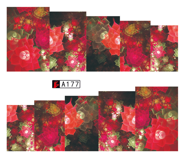 A175-180 Fashion Water Nail Sticker