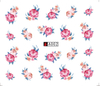 A001-006 Flower Water Nail Sticker