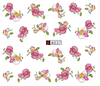 A037-042 Flower Water Nail Sticker