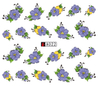 A019-024 Flower Water Nail Sticker