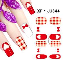 JU344 Full Cover Nail Polish Sticker 