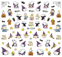 M+558-564 Cartoon Water Nail Sticker 
