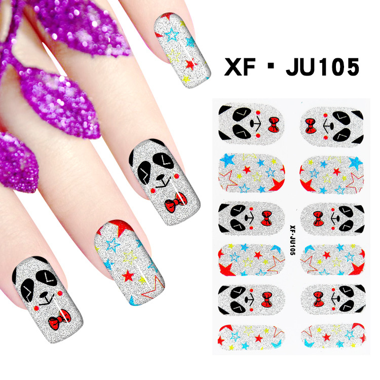 JU105 Nail Polish Sticker 