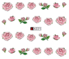 A217-222 Flower Water Nail Sticker