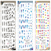 HOT283-285 Graffiti Water Nail Sticker
