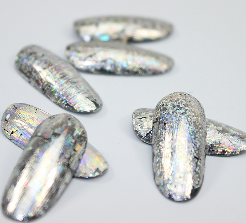 Gold/Silver Nail Transfer Foil Sticker Holographic Laser Sticker