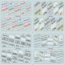 Water Nail Sticker(Single Or 4 in 1)