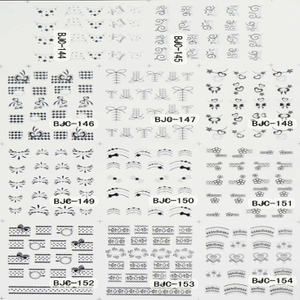 BJC Water Nail Sticker