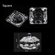 Square Glass Dappen Dish