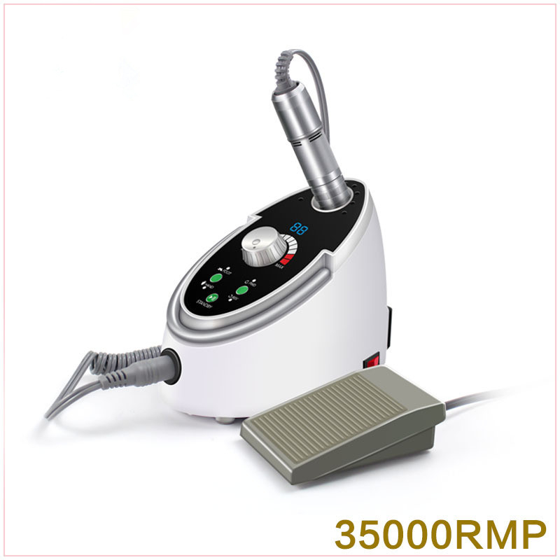 35000rpm Electric Nail Drill with Nail Drill Vacuum