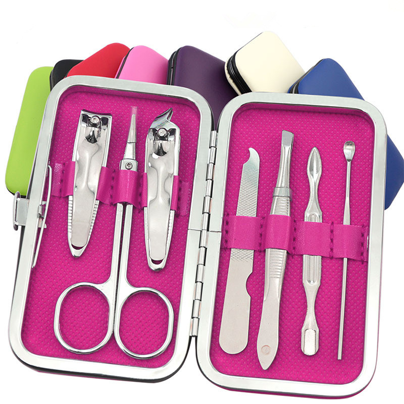 7pcs Nail Care Beauty Manicure Pedicure Sets
