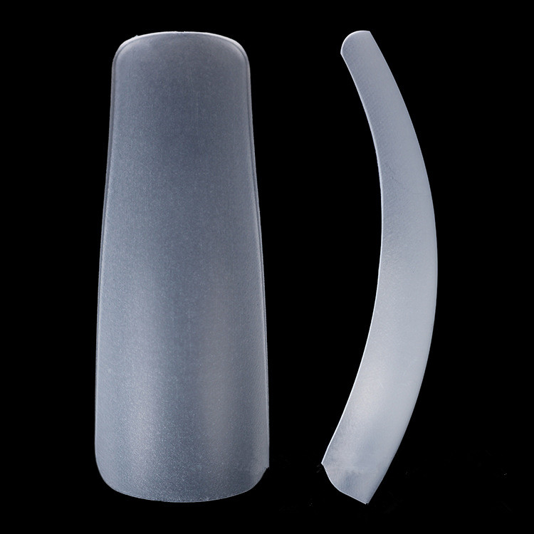 500pcs/box Matte Nail Tips Fake Nails Artificial Fingernails Salon Art