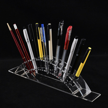 Nail Art Acrylic UV Gel Pen Holder Brush Showing Shelf