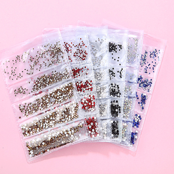 Hot Sales 3D Mixed Nail Rhinestones Nail Art Decoration