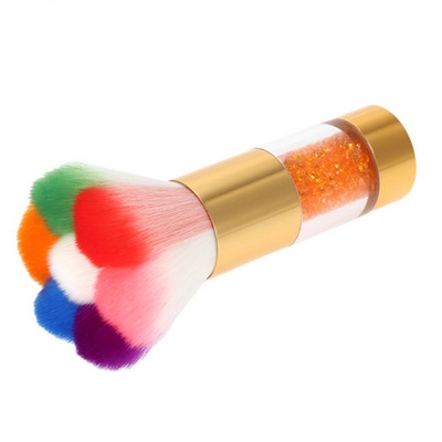 Metal Handle Flower Nail Dust Brush
