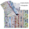 Gradient Marble Nail Foils Sticker Set