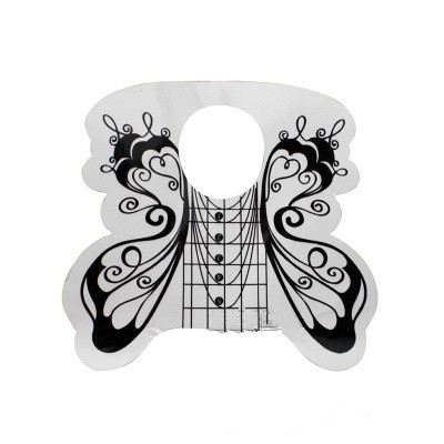 Butterfly Acrylic Tip Gel Extension Nail Polish Form