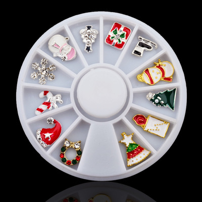 Christmas Style 3D Nail Art Decoration Accessories