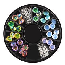 Crystal Transparent Resin AB Magic Color Rhinestone