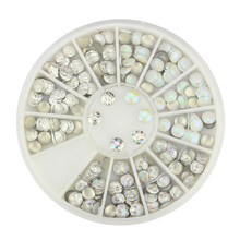 Mix Shape Round Rivet Nail Decoration
