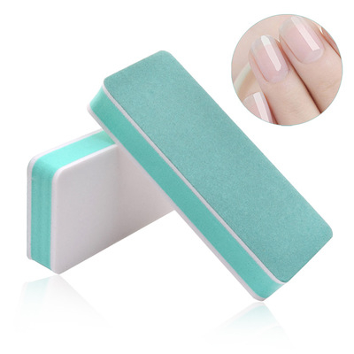 Green Nail Shine Buffer Block