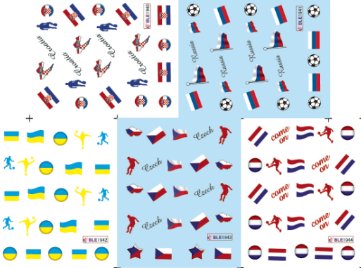 Water Nail Sticker Nail Decal