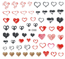M+386-393 Water Nail Sticker 