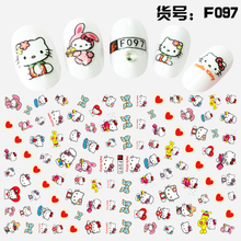 F097 DIY Design 3D Self Adhesive Hellokitty Nail Art Sticker