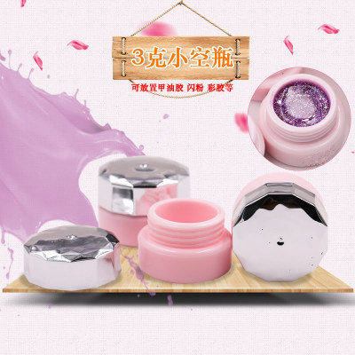 3g nail UV Gel Polish Powder Bottle