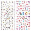 LY215-216 Thin 3D Flower And Mom Nail Sticker