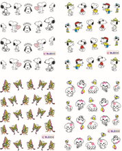 Cartoon Design Water Nail Sticker