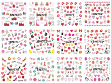 BN769-780 Love Water Nail Sticker