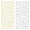 F207 DIY Design 3D Self Adhesive Words Nail Art Sticker