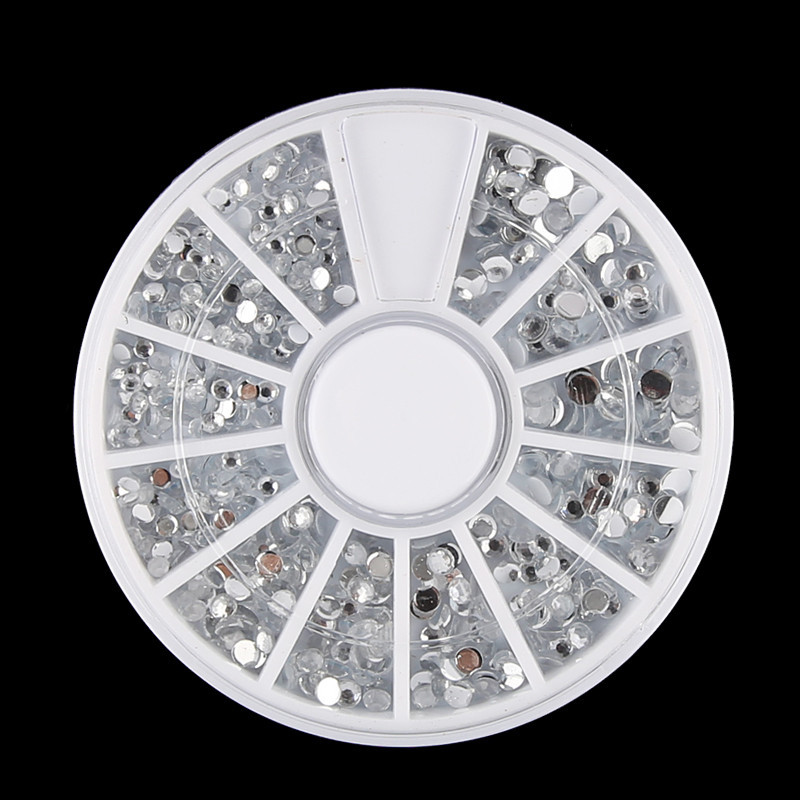 1.5 2.0 3.0MM Acrylic Nail Art Rhinestones