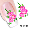 XF1181-1186 Flower Water Nail Sticker